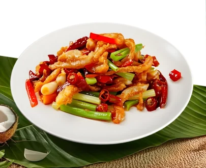 Dry-Fried Squid Tentacles